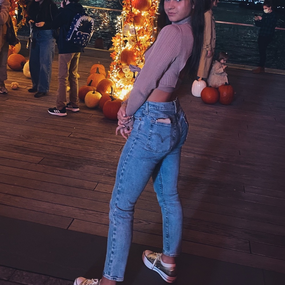 Pink top